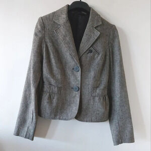 La class couture wool blend blazer size M